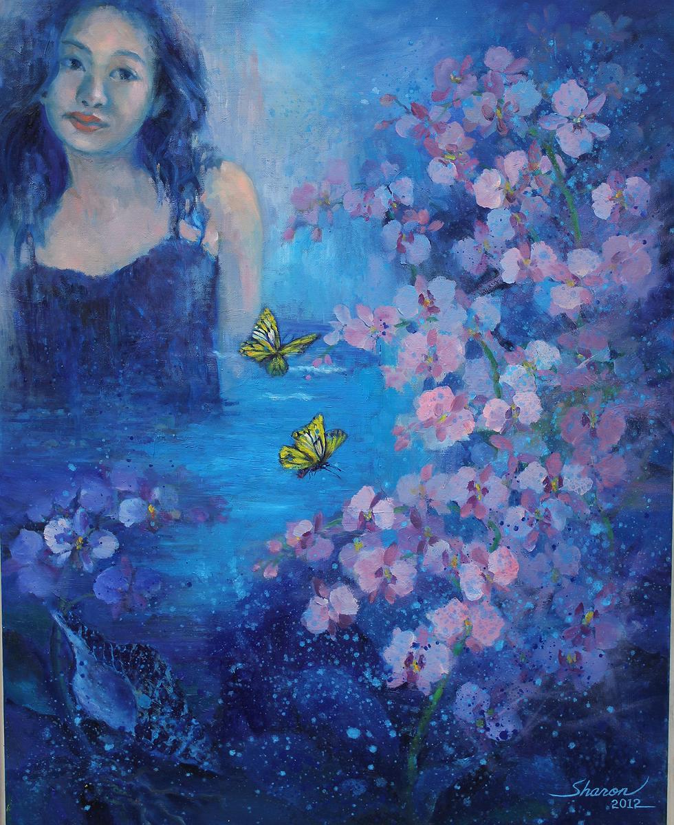 心跡‧花漾─林夏蓮油畫創作論述 潮音的封面圖