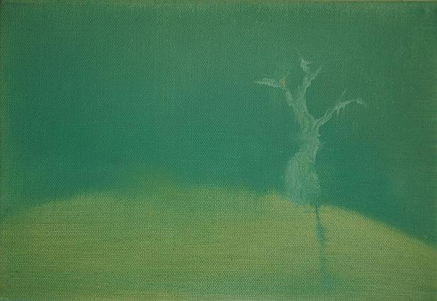 吳翠玲，〈Only〉，2010，15.5cm x 22.5cm，油彩 畫布的封面圖