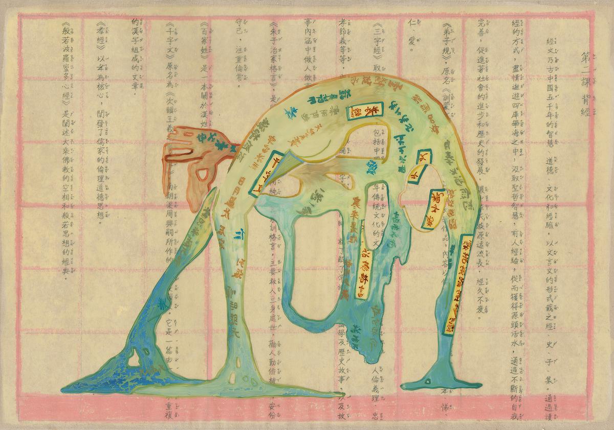 記憶漫遊─翁意雯創作論述 32 第二課-背經的封面圖