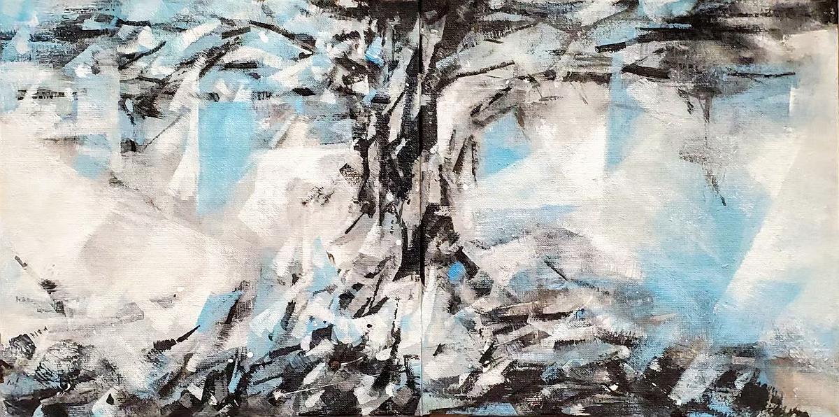 圖 4-4-1陳偉銘，〈自然．意象系列－7〉的封面圖