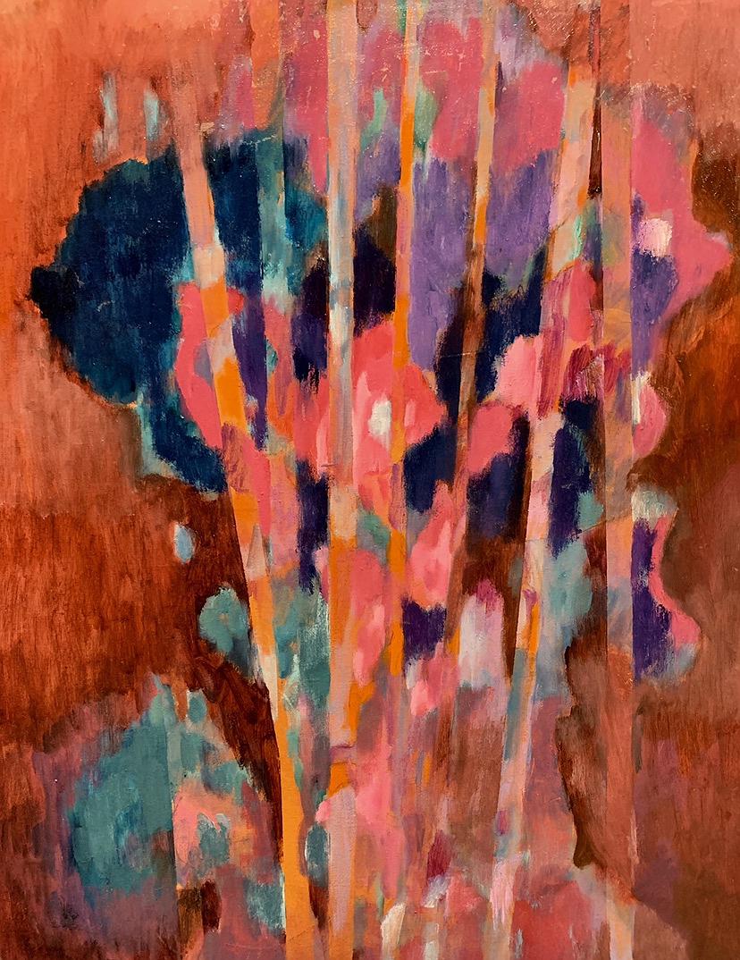 線形色的藝術療癒—張秀凉藝術創作論述 26 花中的我1的封面圖