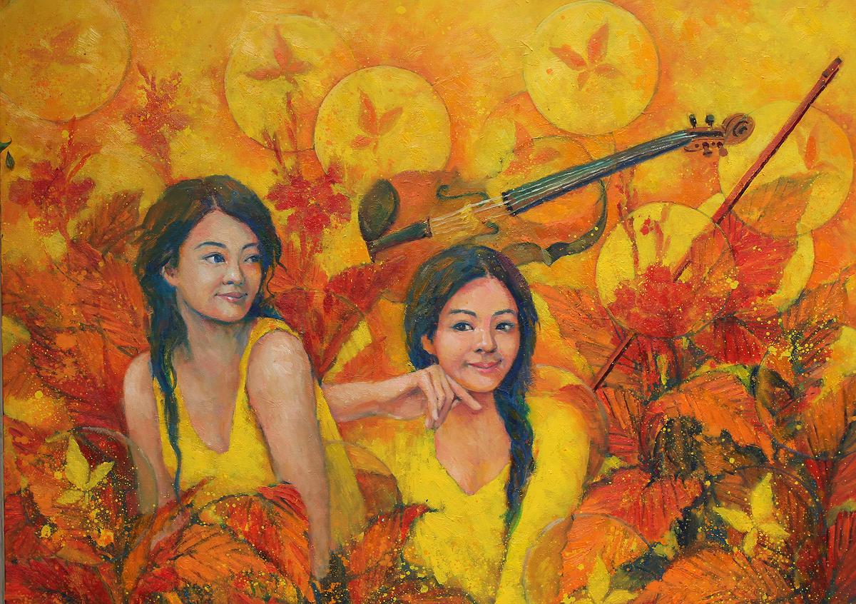 心跡‧花漾─林夏蓮油畫創作論述 美人嬌心的封面圖