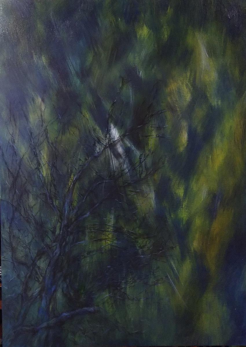 (作品3)圖4-1-3〈隱伸〉(木質系列)的封面圖