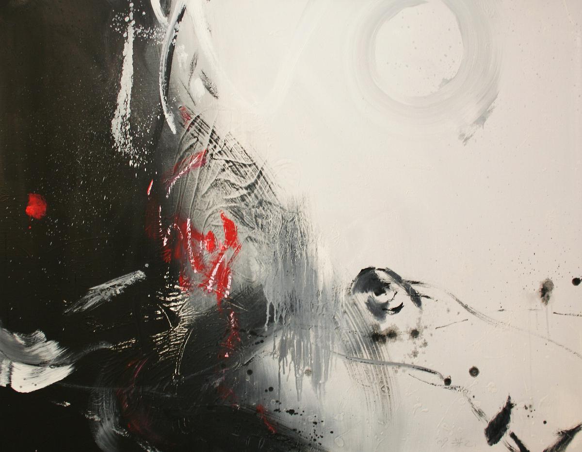 無懼，116.5x91cm，2009，油彩畫布的封面圖