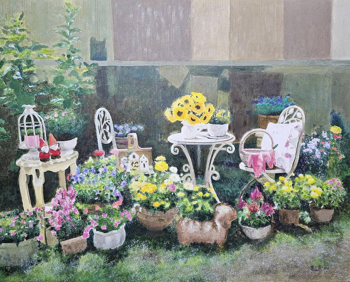 Floral Resonance and Subtle Traces: A Discourse on Huang Jih Hsiang’s Floral Oil Paintings's Cover