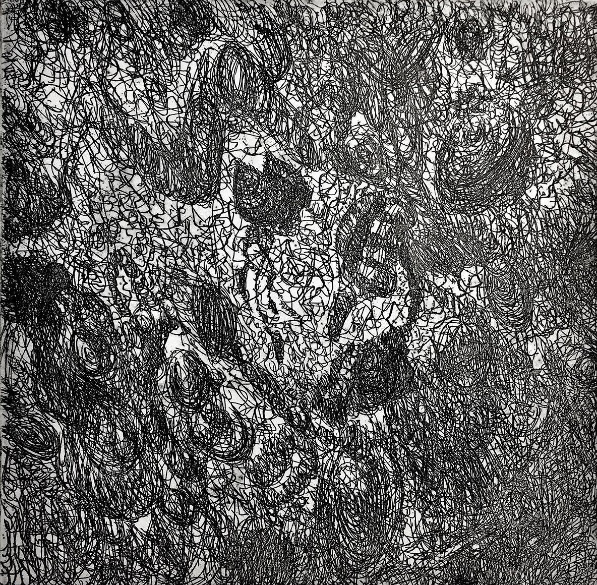 〈叢林〉，2017，油墨、紙，image size：12.3 cm × 12.1 cm.的封面圖