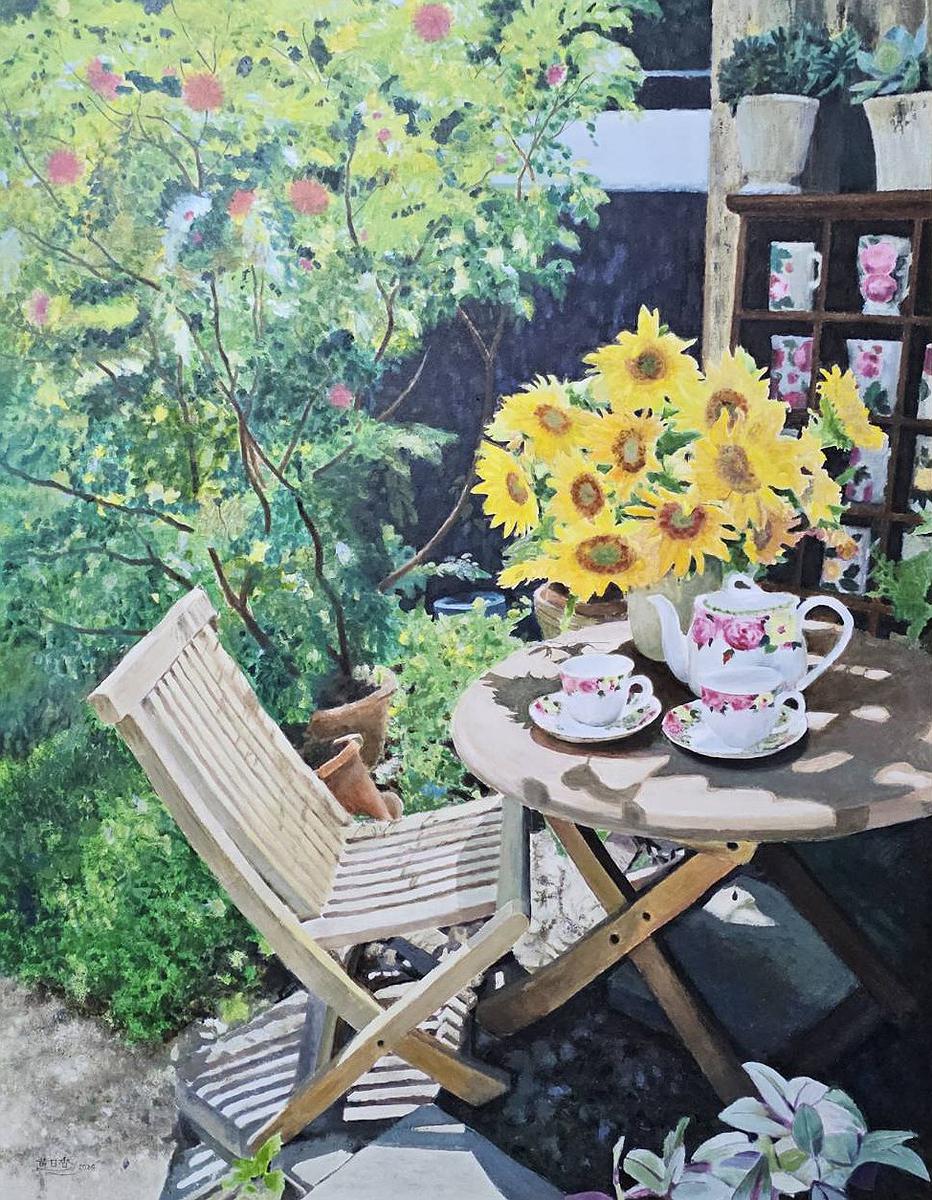 Floral Resonance and Subtle Traces: A Discourse on Huang Jih Hsiang’s Floral Oil Paintings's Cover