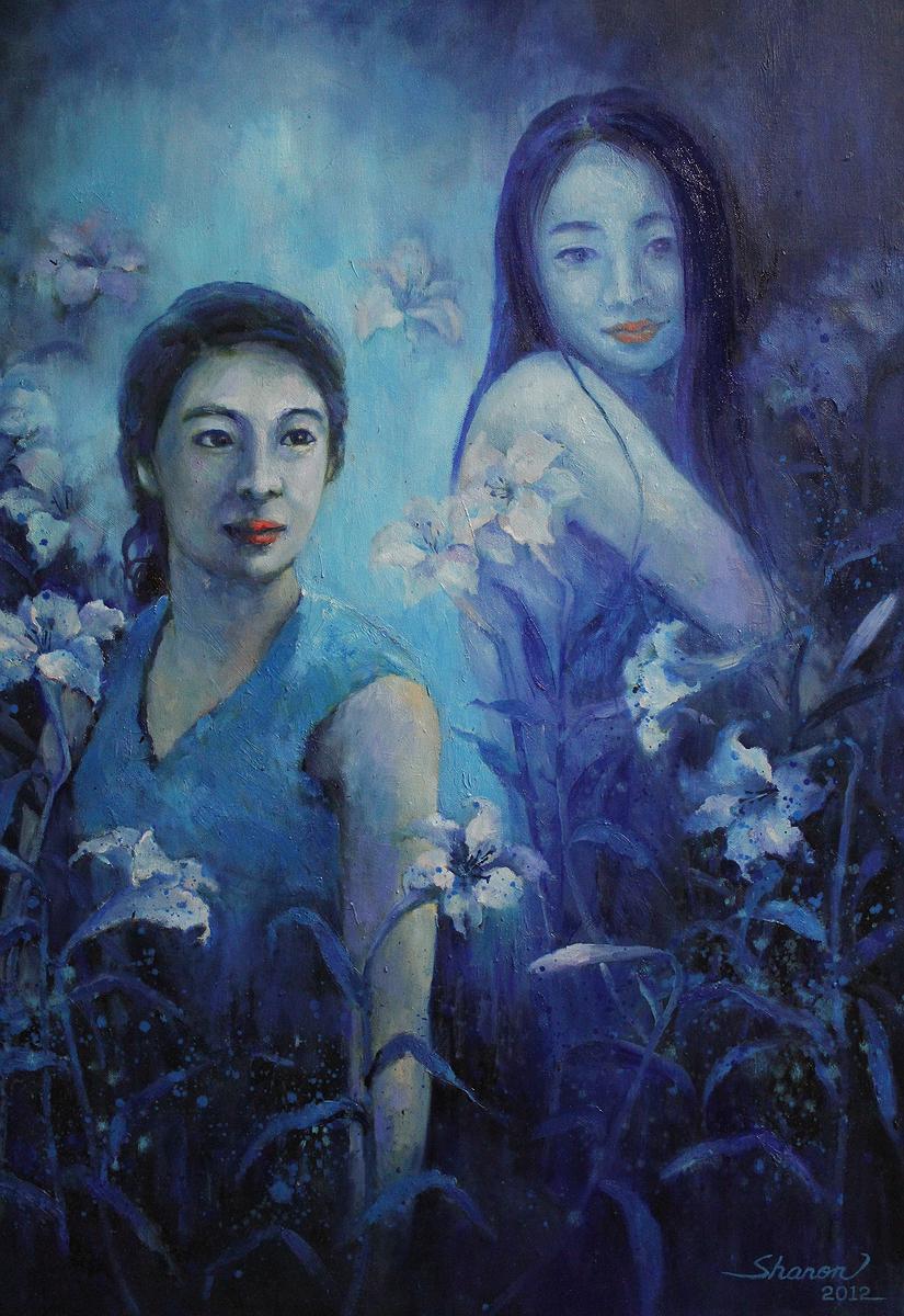 心跡‧花漾─林夏蓮油畫創作論述 幽香的封面圖