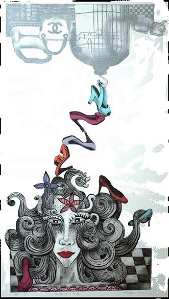 The Space of Desires－The Printmaking Creative Discourse of Pei-Yu Lin's Cover