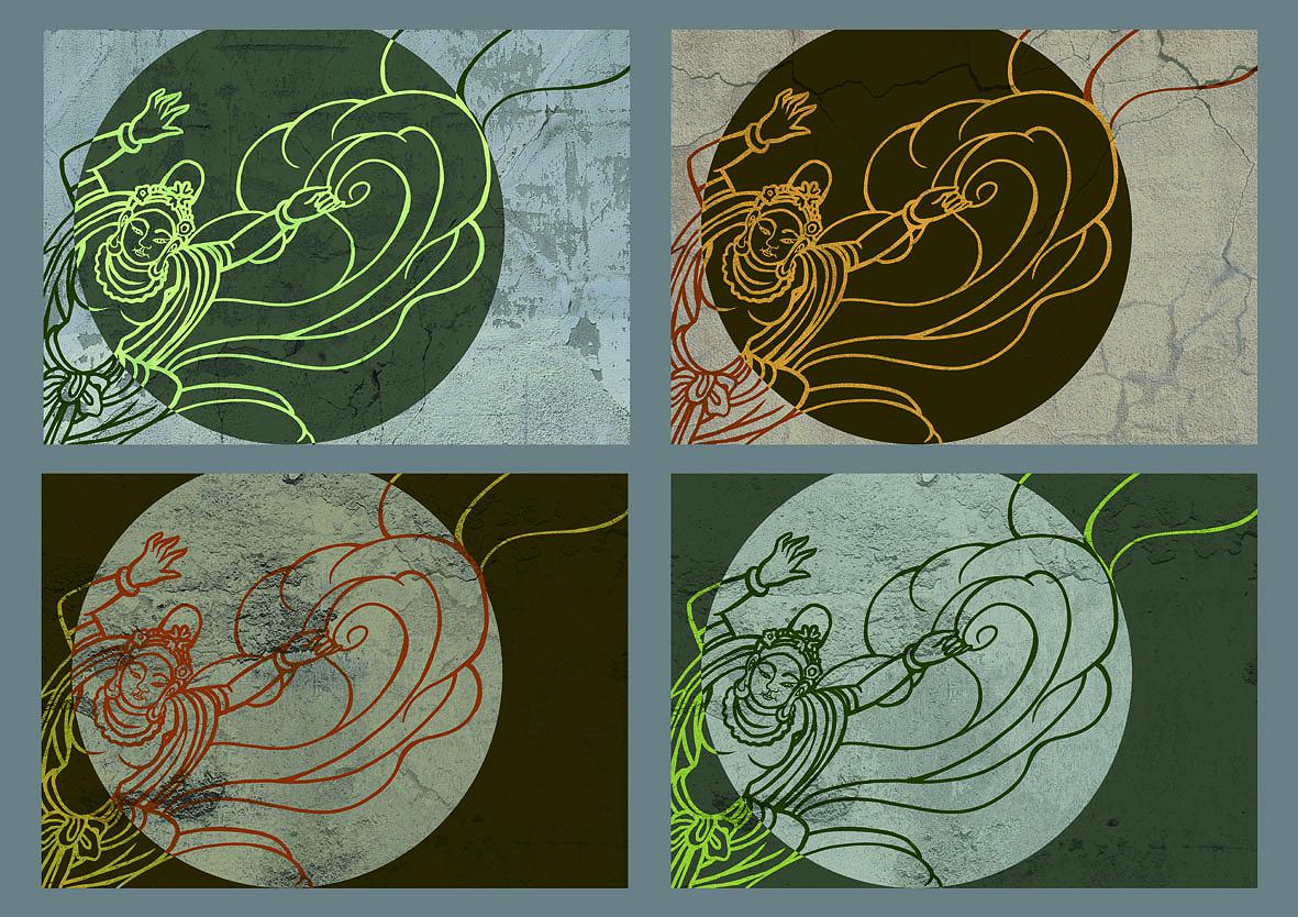The Studies Of The Flying Apsaras In The Tang Dynasty The Enlightening And Reappearing Of The Art Of Dunfuang's Cover