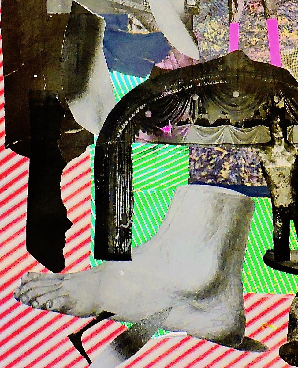 ⟨即興演出⟩作品原稿影像局部的封面圖