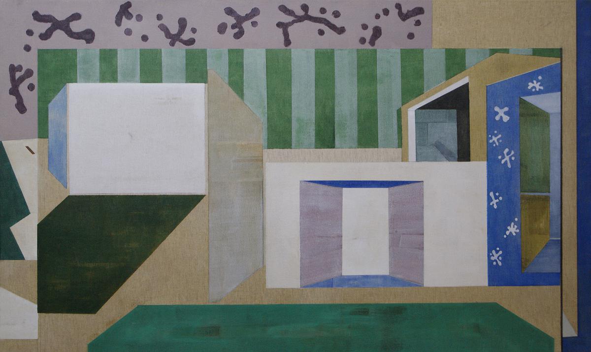 21-空間.敘述 系列-21-壓克力.胚布 -2013- 91 x 151 cm-特70號的封面圖