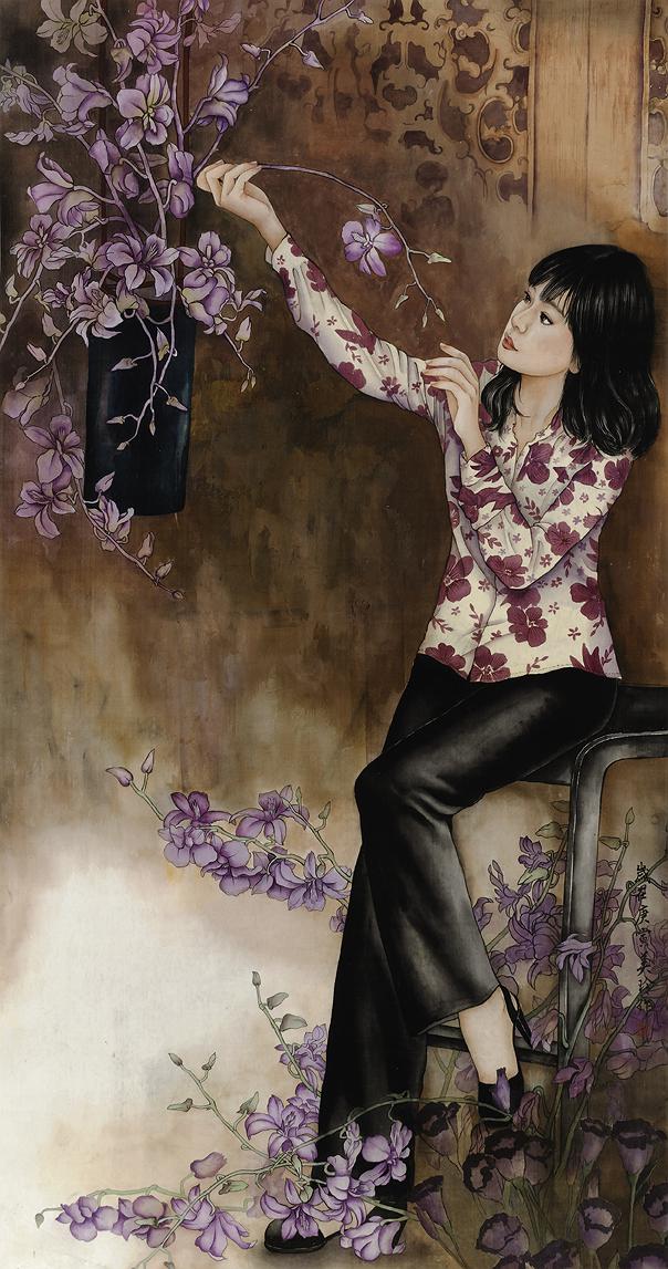 花在生活裡(二)-73.5x139.5cm2010-RGB-72dpi的封面圖