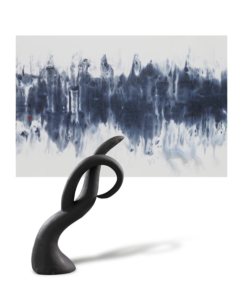 「計白當黑」的「虛」與「實」空間初探—共構類作品三的封面圖