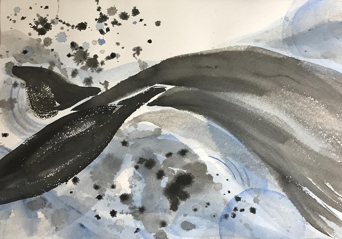 作品三〈鯨魚2〉的封面圖