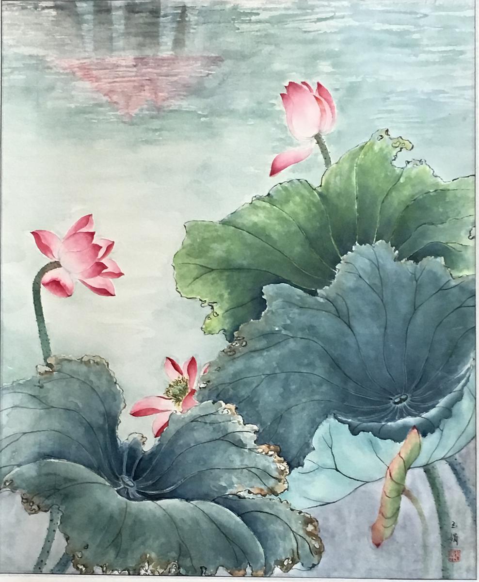 風華流轉-園外緣水墨創作研究-2.荷綠迎風的封面圖