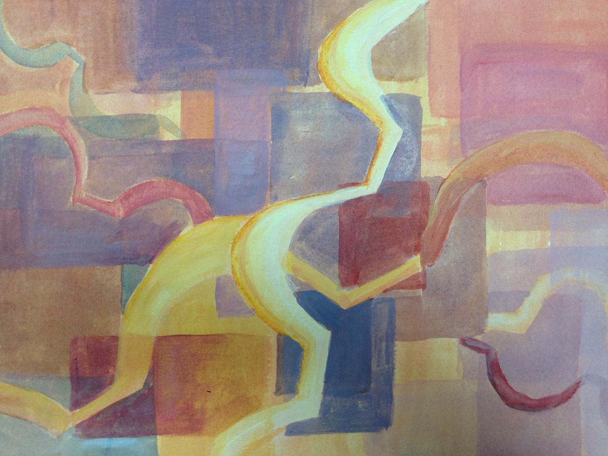 圖28-2〈疊韻〉系列的封面圖