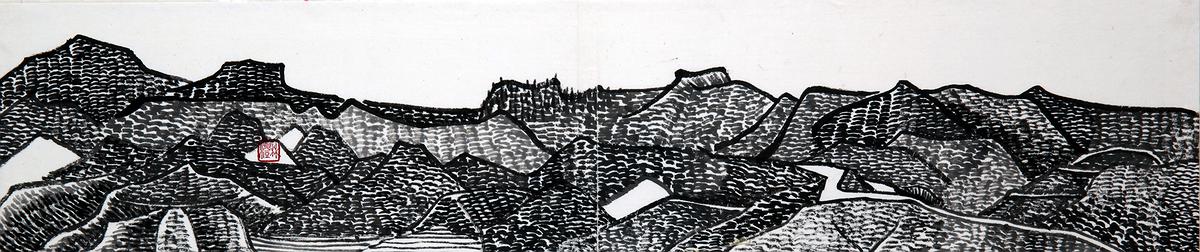 林澄〈Je suis à Paris(七)〉 2014，11x50cm的封面圖