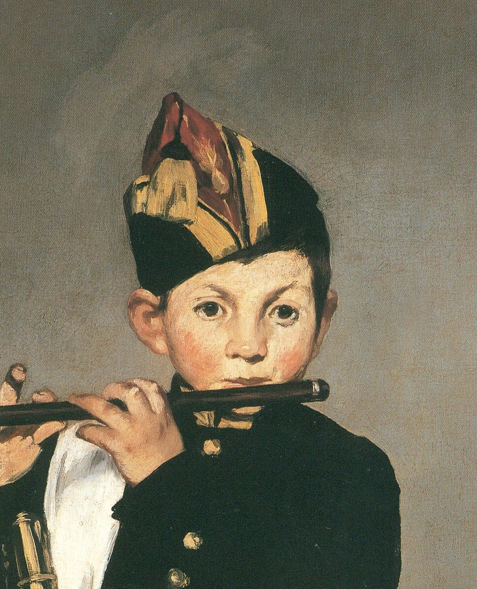 35 馬內，〈吹笛少年〉（五官帽子），1866。的封面圖