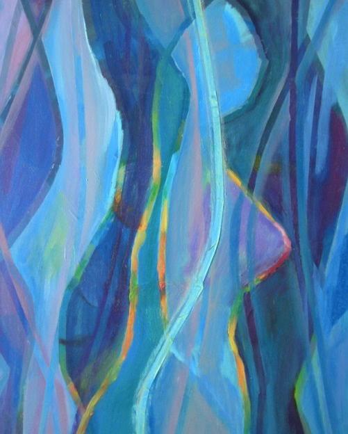 線形色的藝術療癒—張秀凉藝術創作論述 15 術前夜的封面圖