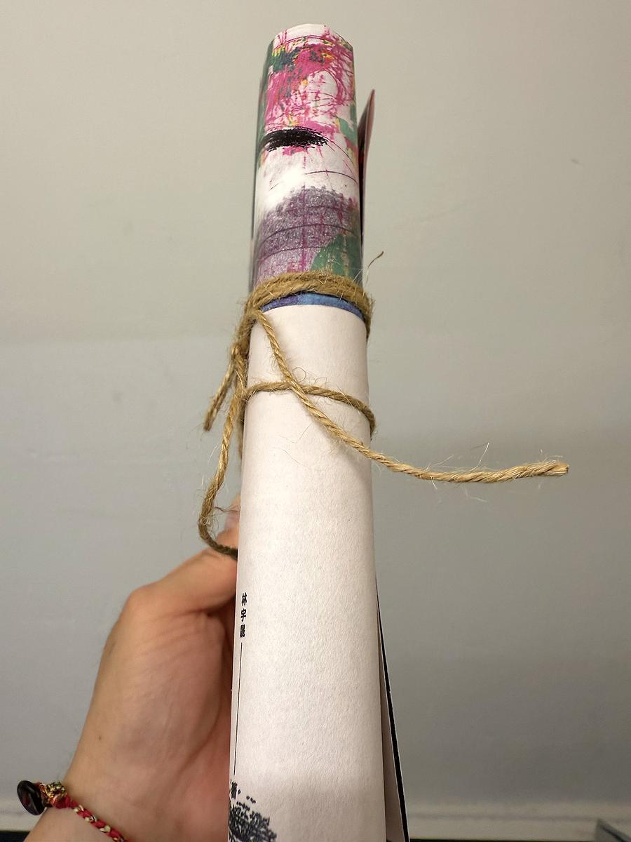 Someone in the Road–Visual Creation of Text–Book Design as an Example's Cover