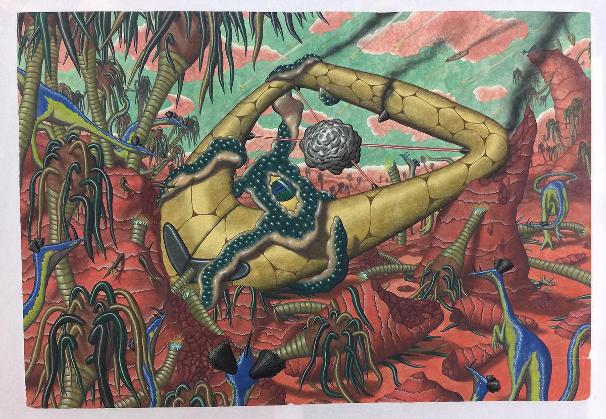 作品18 墜落的飛船的封面圖