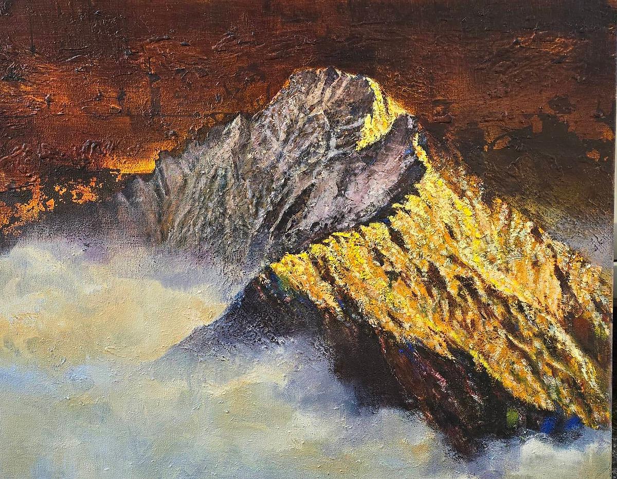 The Imprint of Vastness–A Discourse on the Oil Painting Creations of Ho Wen-Kao's Cover