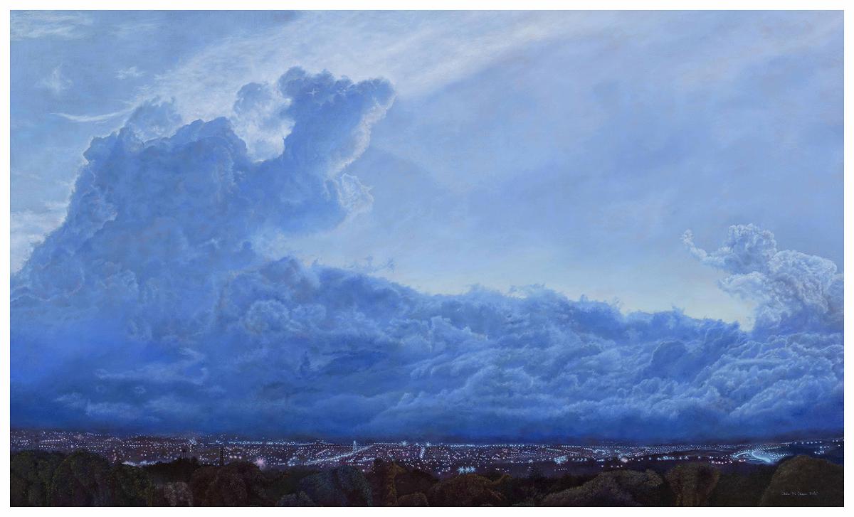 雲動系列-不夜蘭城60X100cm2015的封面圖