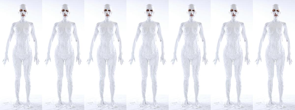 〈皮囊 Ⅰ〉，2017，樹酯、影像的封面圖