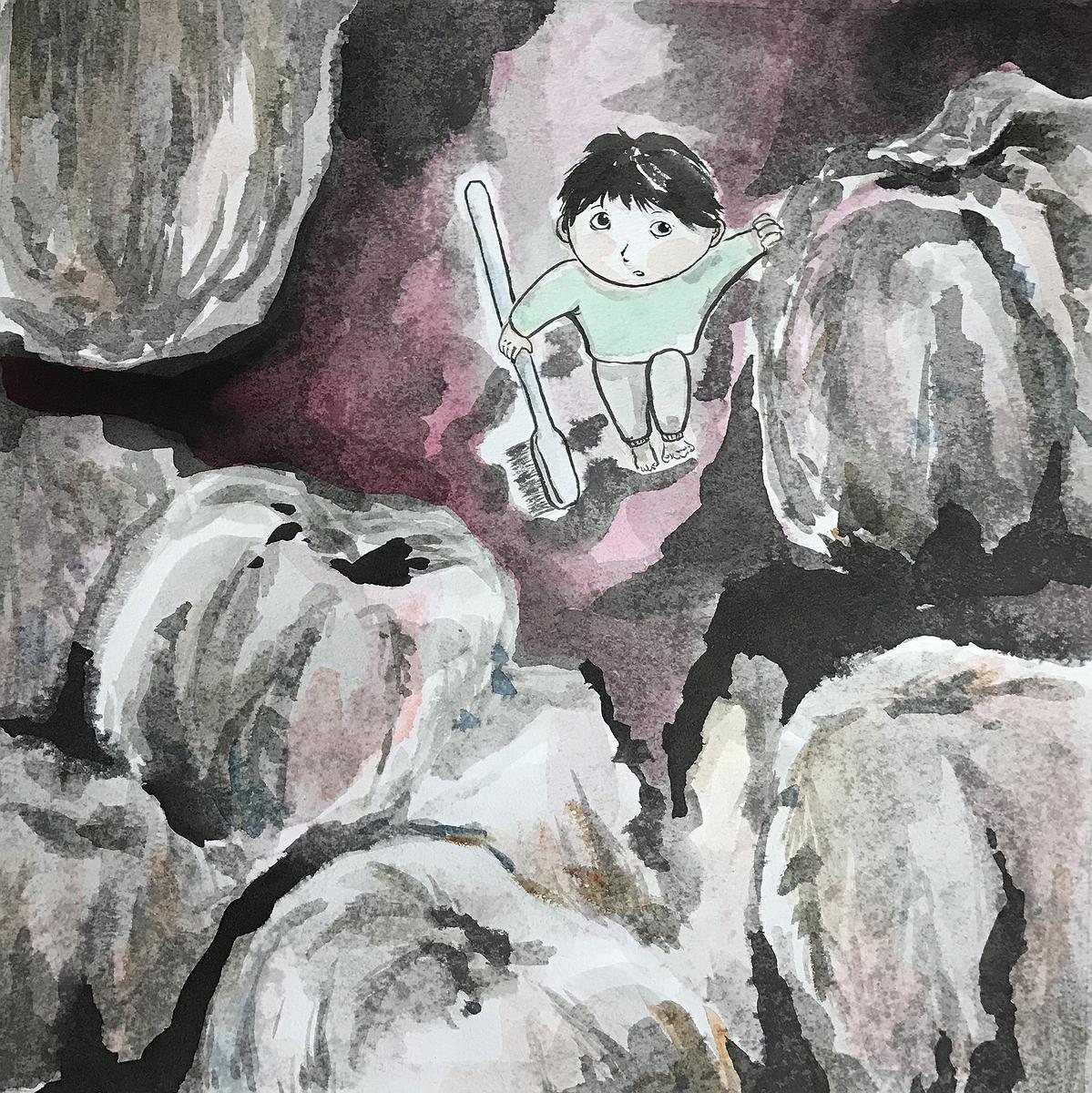 作品十二〈牙齒1〉的封面圖