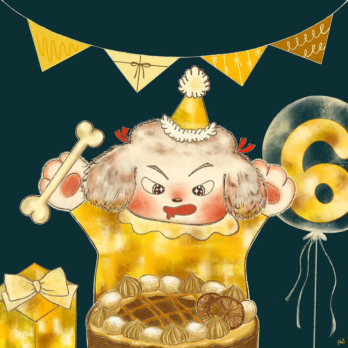 汪6歲生日派對的封面圖