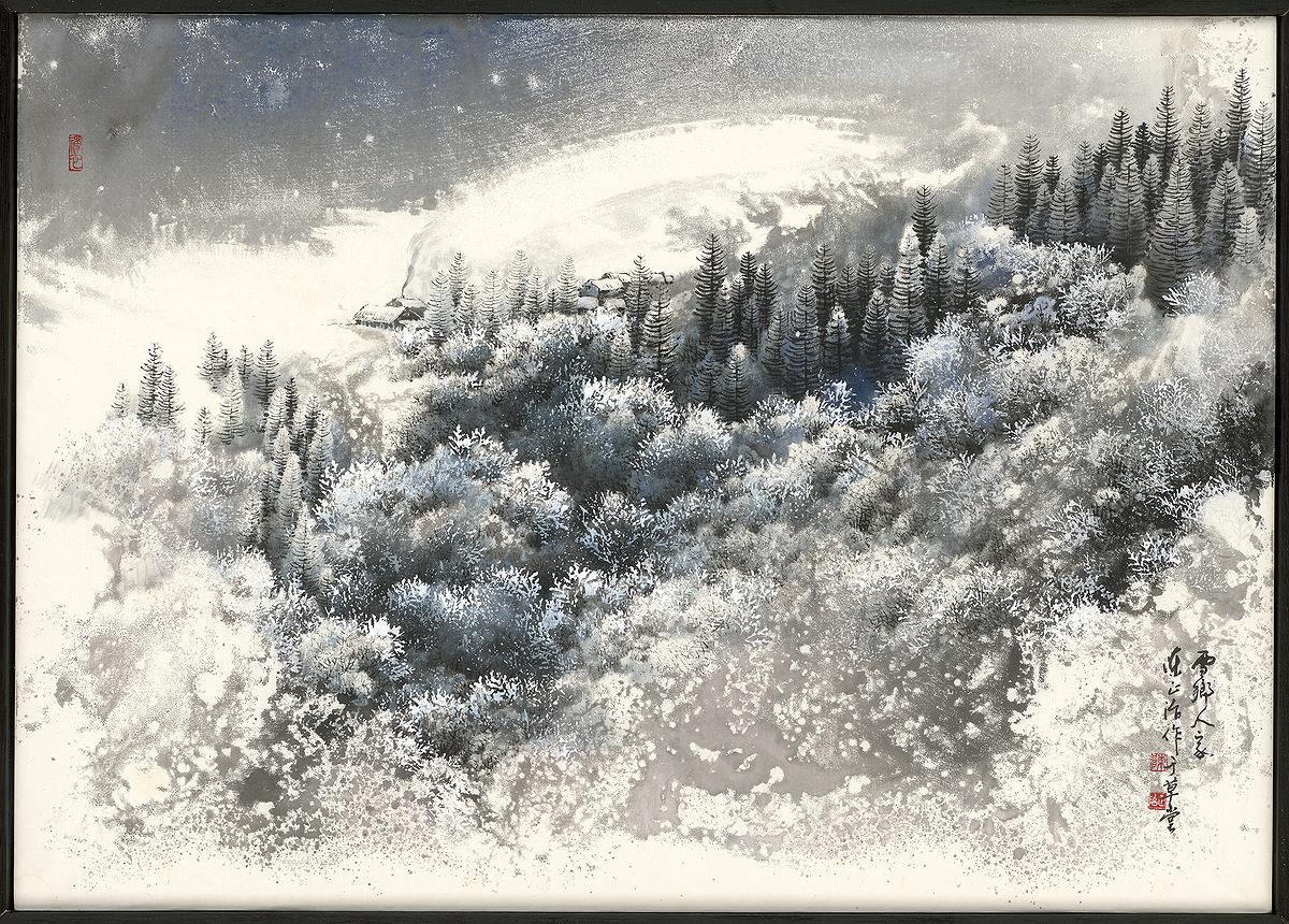 13 雪鄉人家 55×65 2017的封面圖