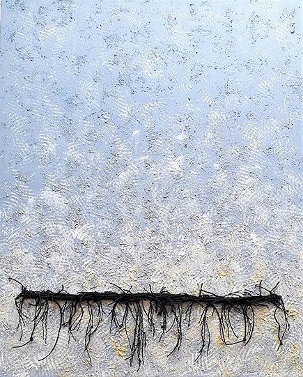 吳淑幸，《黑色崛起》系列I-2，壓克力畫布，116.5x91.5cm，2020，吳淑幸攝影的封面圖