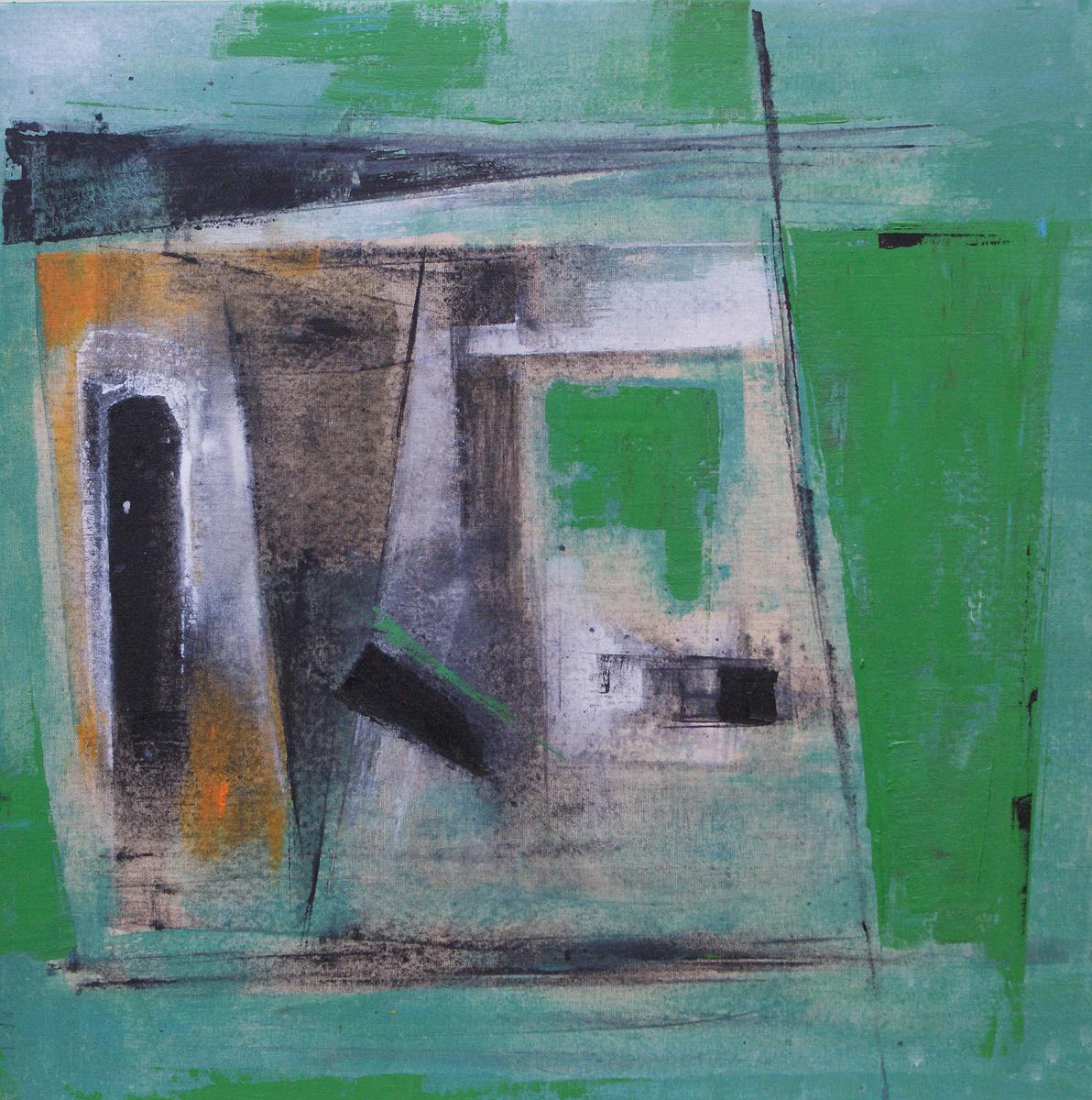 26-空間.敘述 系列-26-壓克力.胚布 -2015- 53X53  cm的封面圖