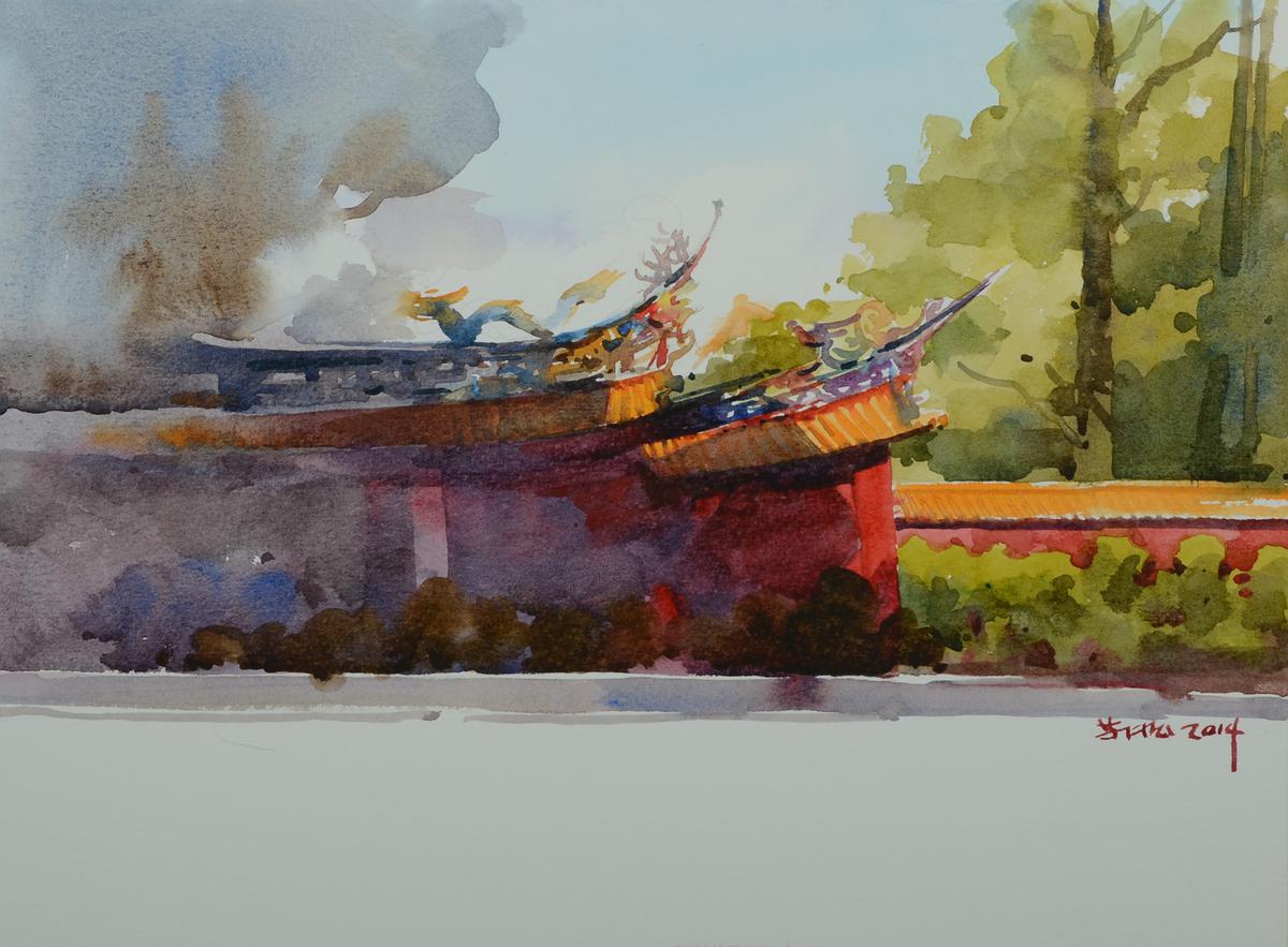 午後孔廟23x31的封面圖