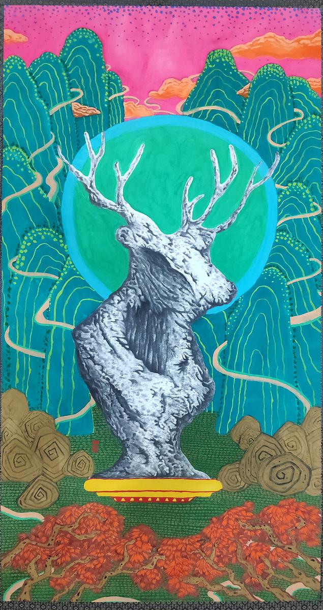 Principle Of Stone‧Release Ink Wash Painting's Cover