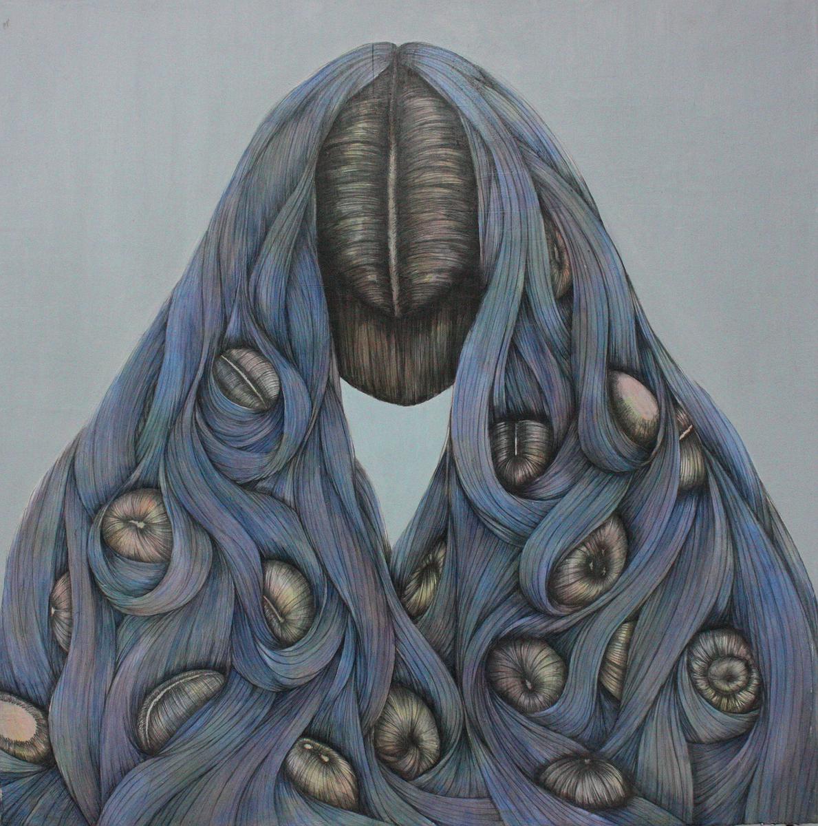 〈孔雀女孩〉的封面圖