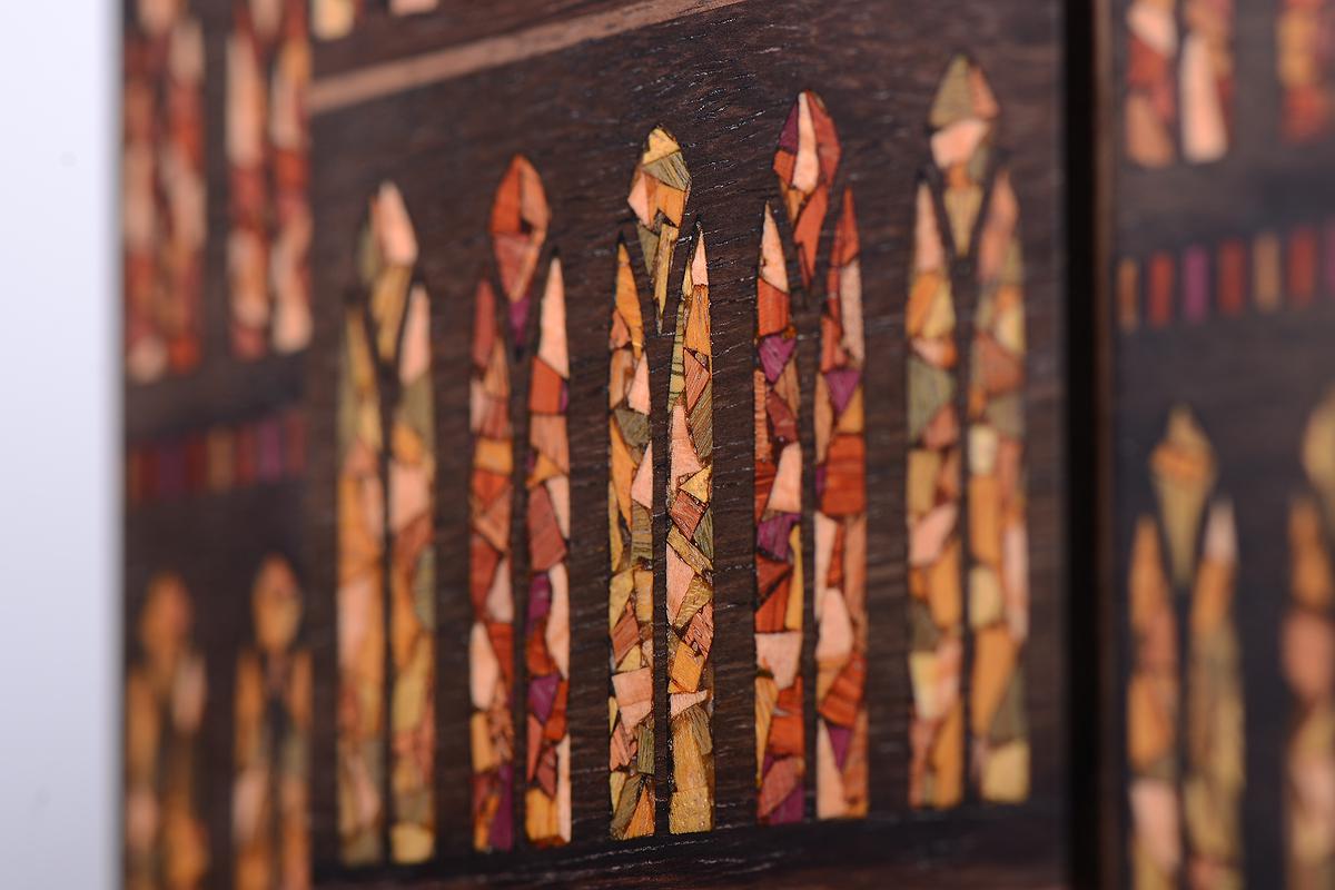 Converting Three-Dimensional Objects into Two-Dimensional Images：Tsuei-Han Chen’s Creative Parquetry's Cover