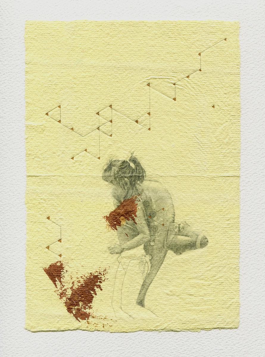 平面的遷徙―私人照片插畫創作-21.作品3〈小星星〉的封面圖