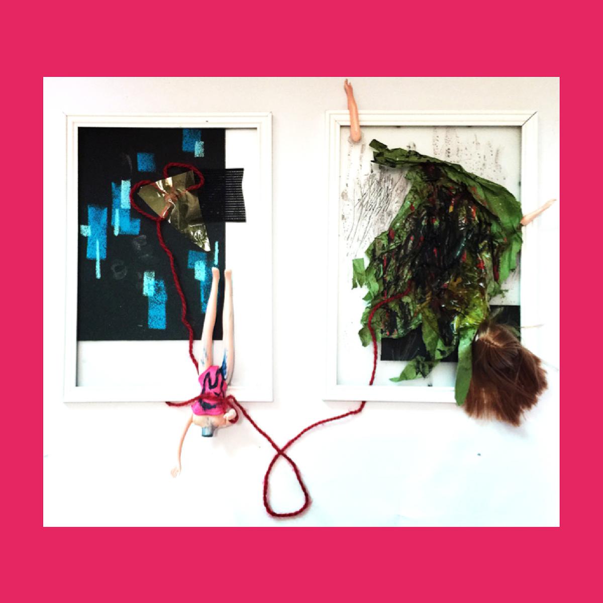 【個展】  圖3-《遺失症候群》固態的妳+絞碎的封面圖