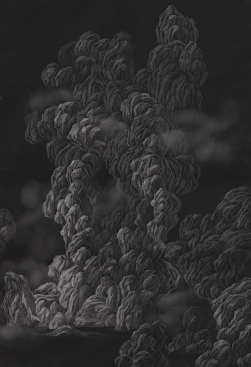 〈山巒15〉的封面圖