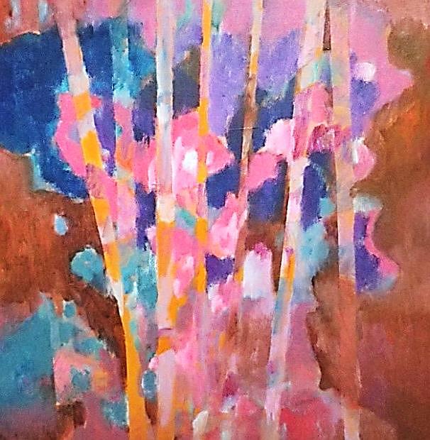 線形色的藝術療癒—張秀凉藝術創作論述 5 花中的我1的封面圖