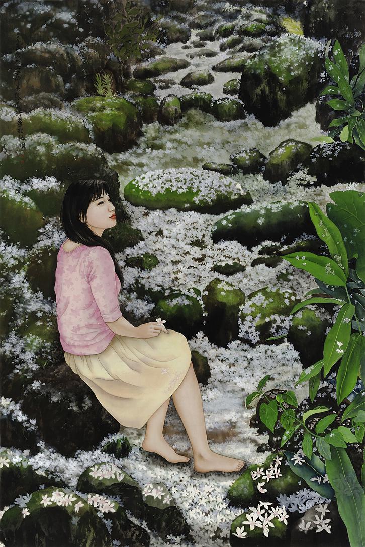 四月雪-88x132cm2009絹本-RGB-72dpi的封面圖