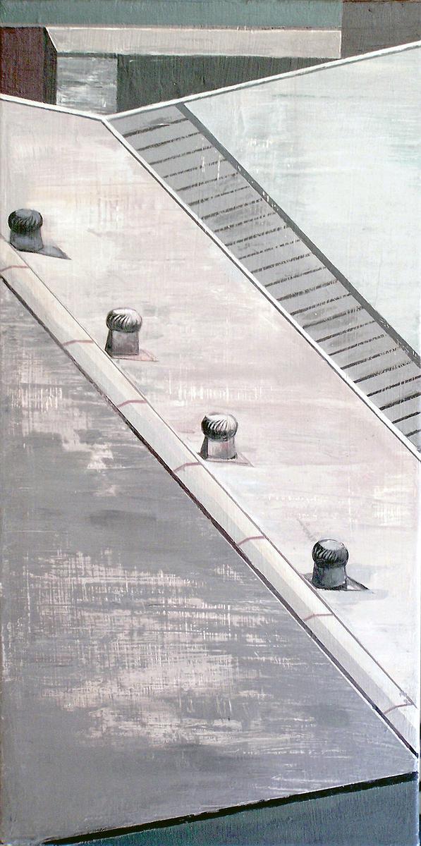 邊緣系列_抽風機2號 2015 壓克力 畫布 60x30cm的封面圖