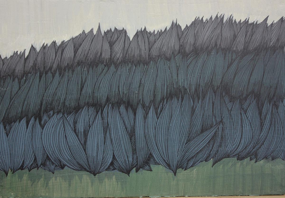 〈頭皮草叢〉的封面圖