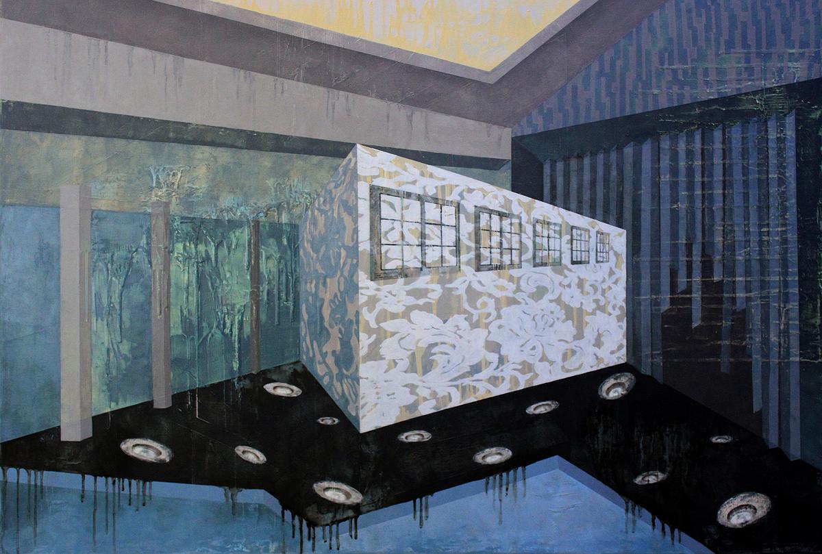 吳翠玲，〈Snow House〉，2012，89.5cm x 130cm，油彩 畫布的封面圖