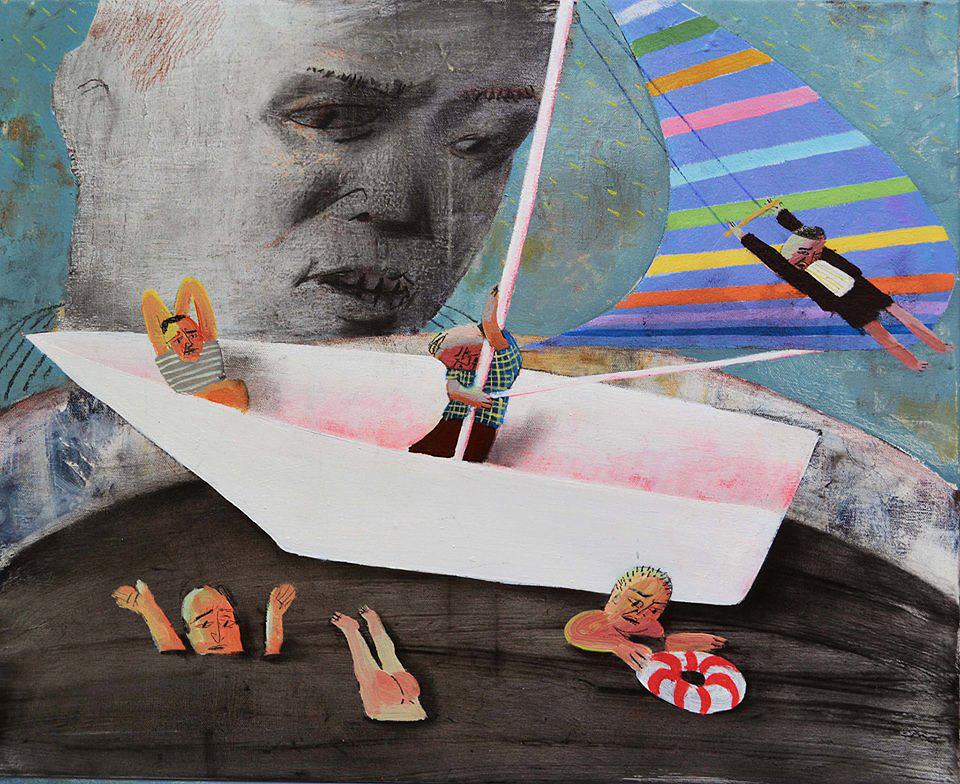 航道 60.5×50cm 2013 壓克力、畫布的封面圖