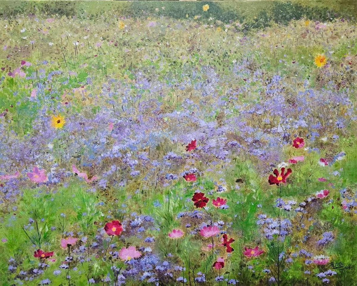 Floral Resonance and Subtle Traces: A Discourse on Huang Jih Hsiang’s Floral Oil Paintings's Cover