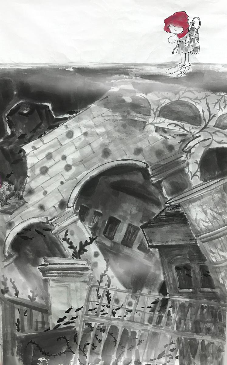 作品十八〈不想上學2〉的封面圖