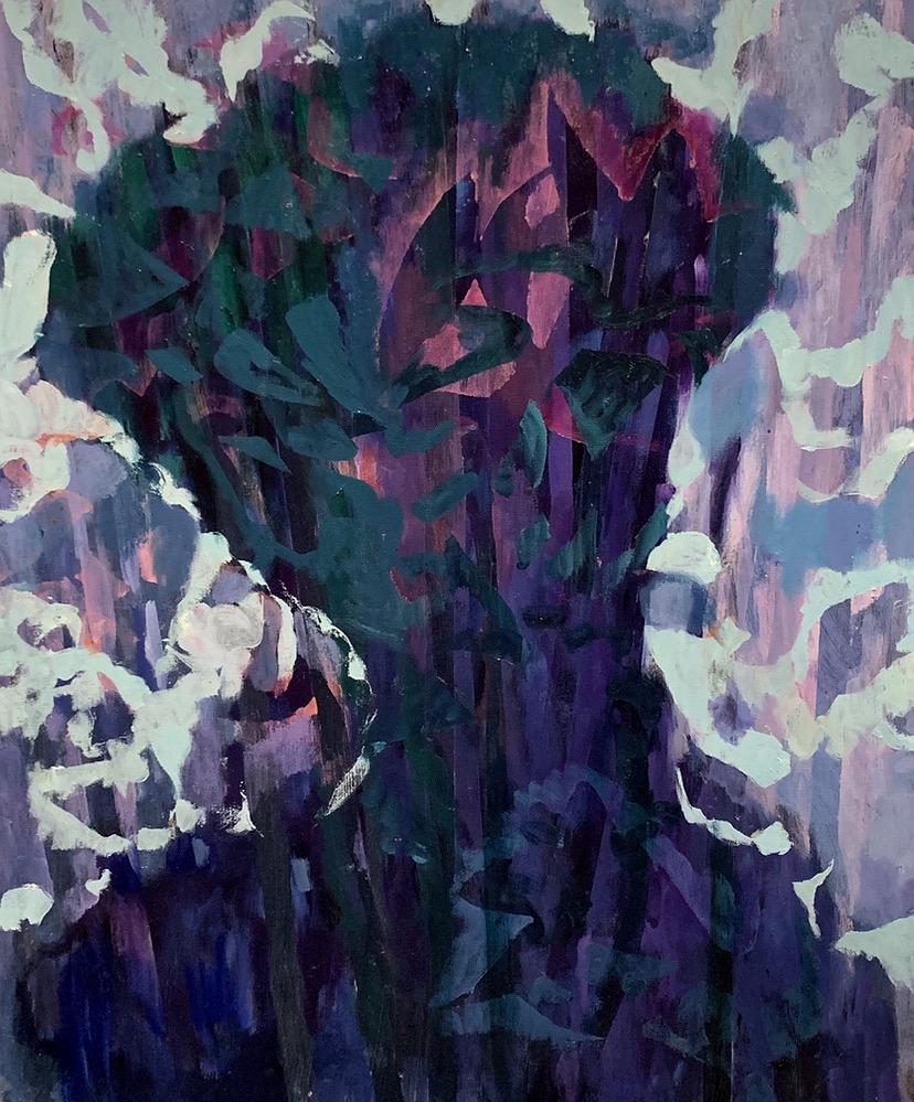 線形色的藝術療癒—張秀凉藝術創作論述 29 花中的我3的封面圖